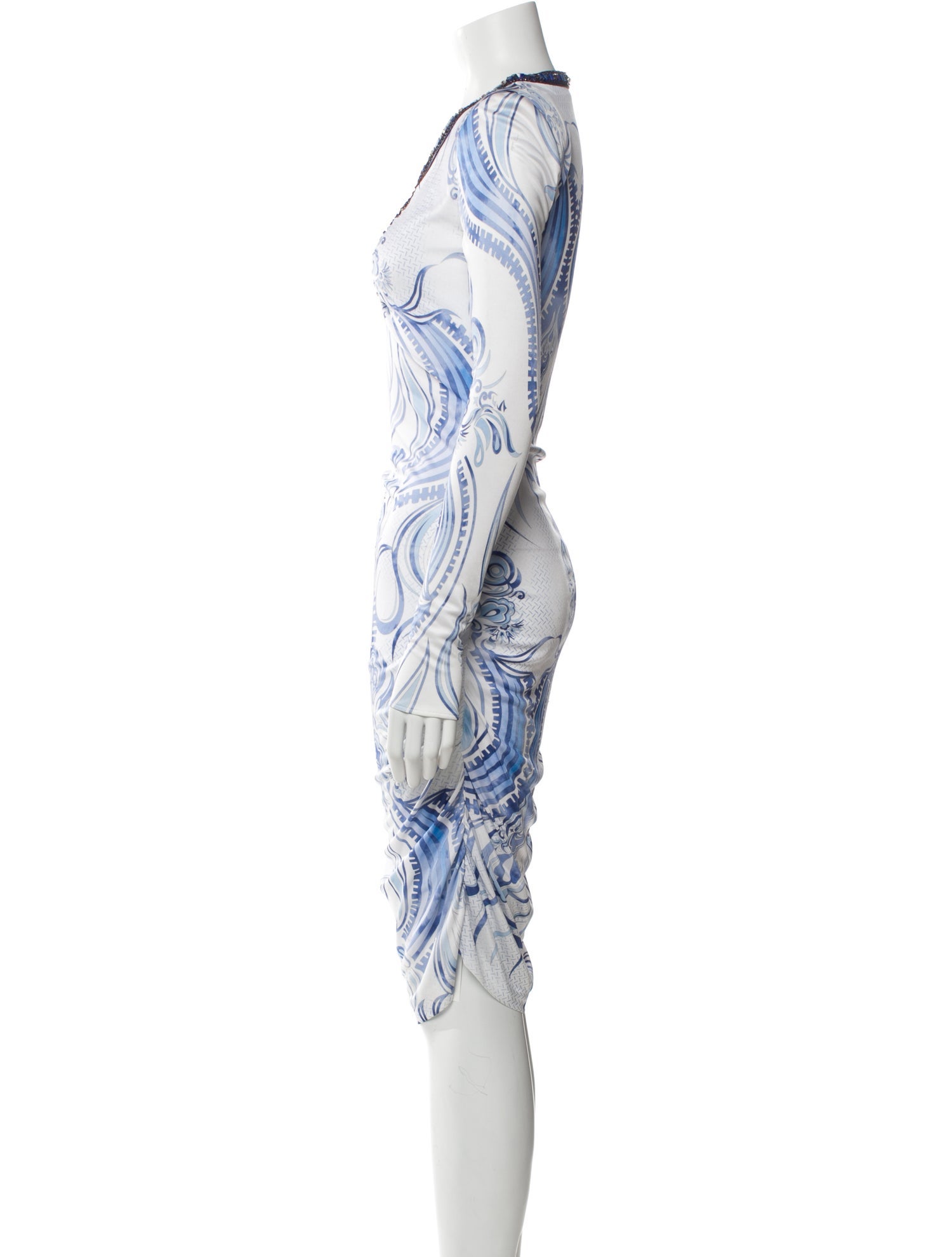 Emilio Pucci Printed Knee-Length Dress