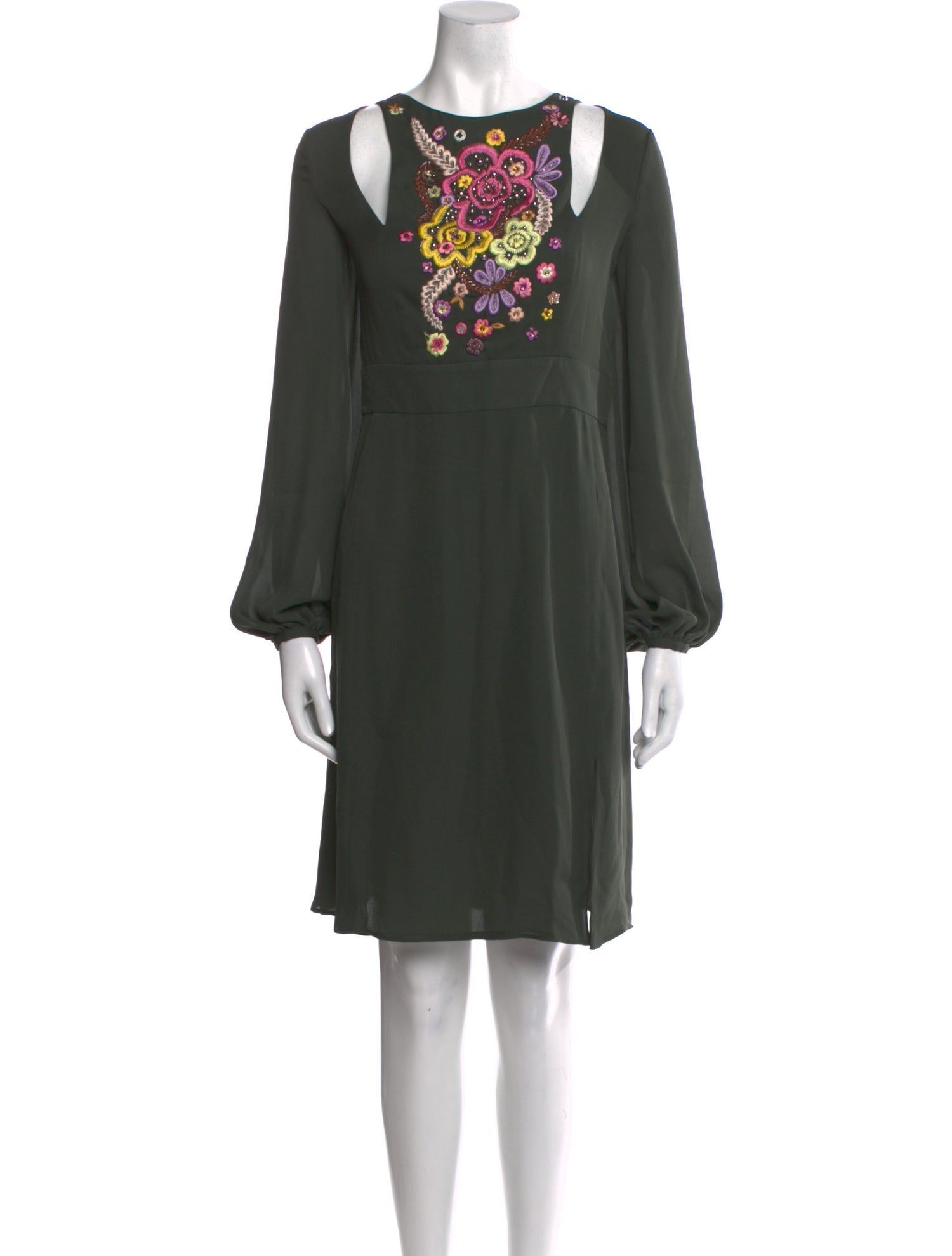 Emilio Pucci Silk Knee-Length Dress