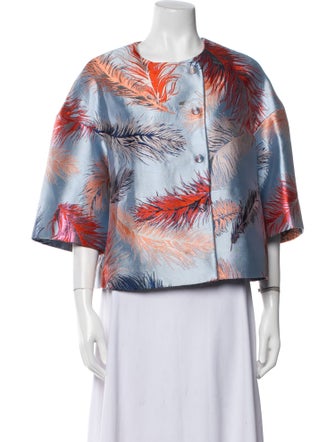 Emilio Pucci Jacquard Printed Evening Jacket