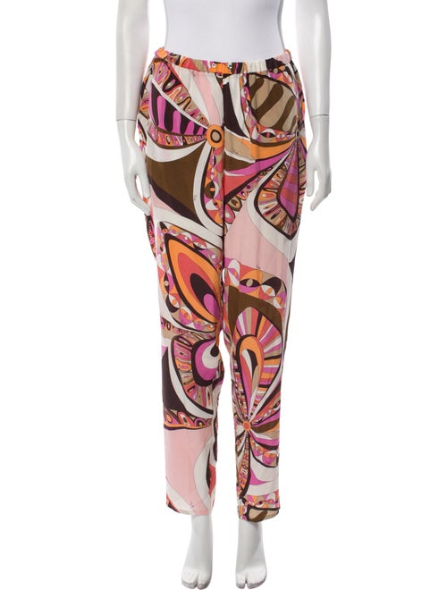 Emilio Pucci Silk Printed Pajamas