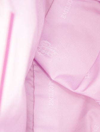 Emilio Pucci Canvas Top Handle Bag