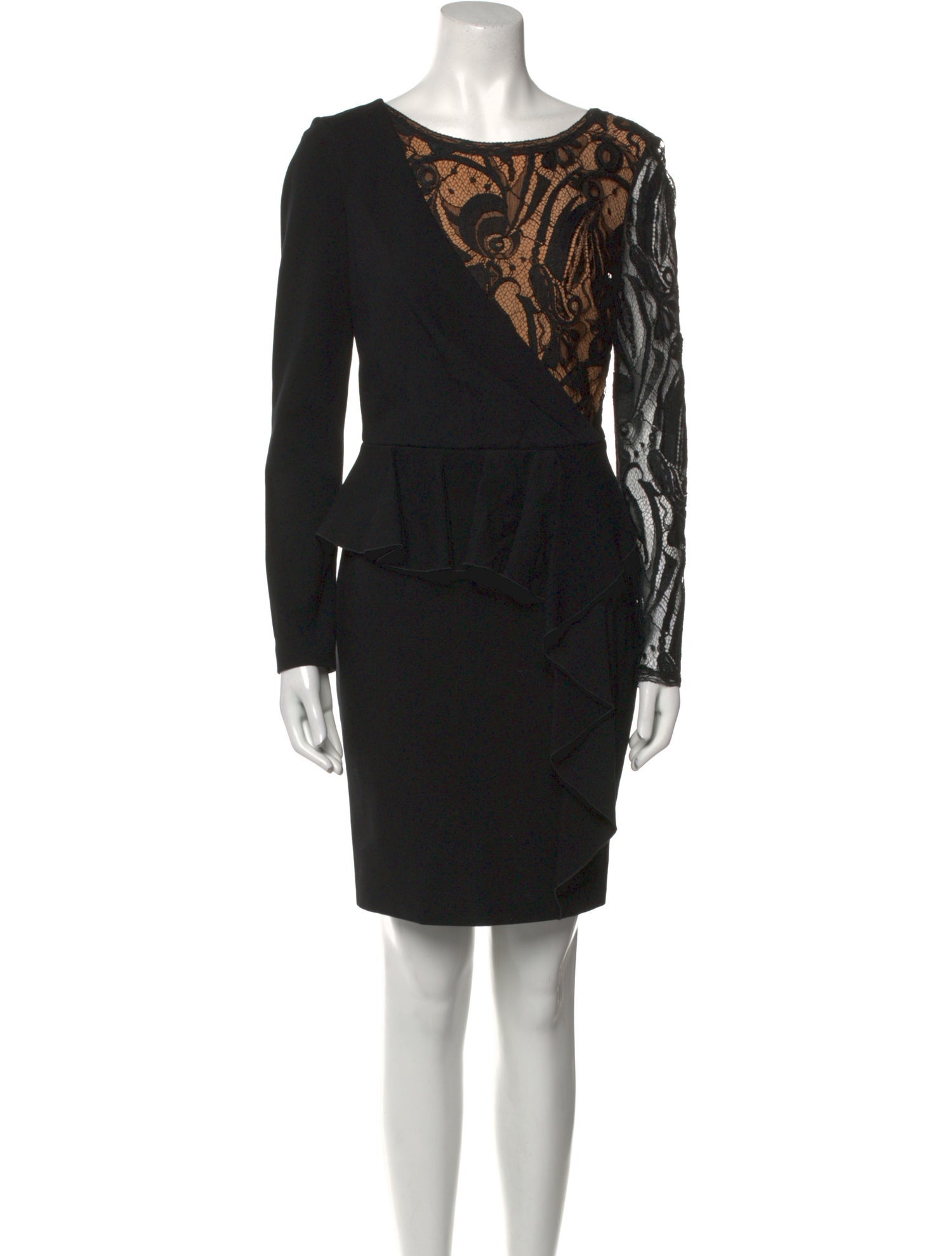 Emilio Pucci Lace Pattern Mini Dress