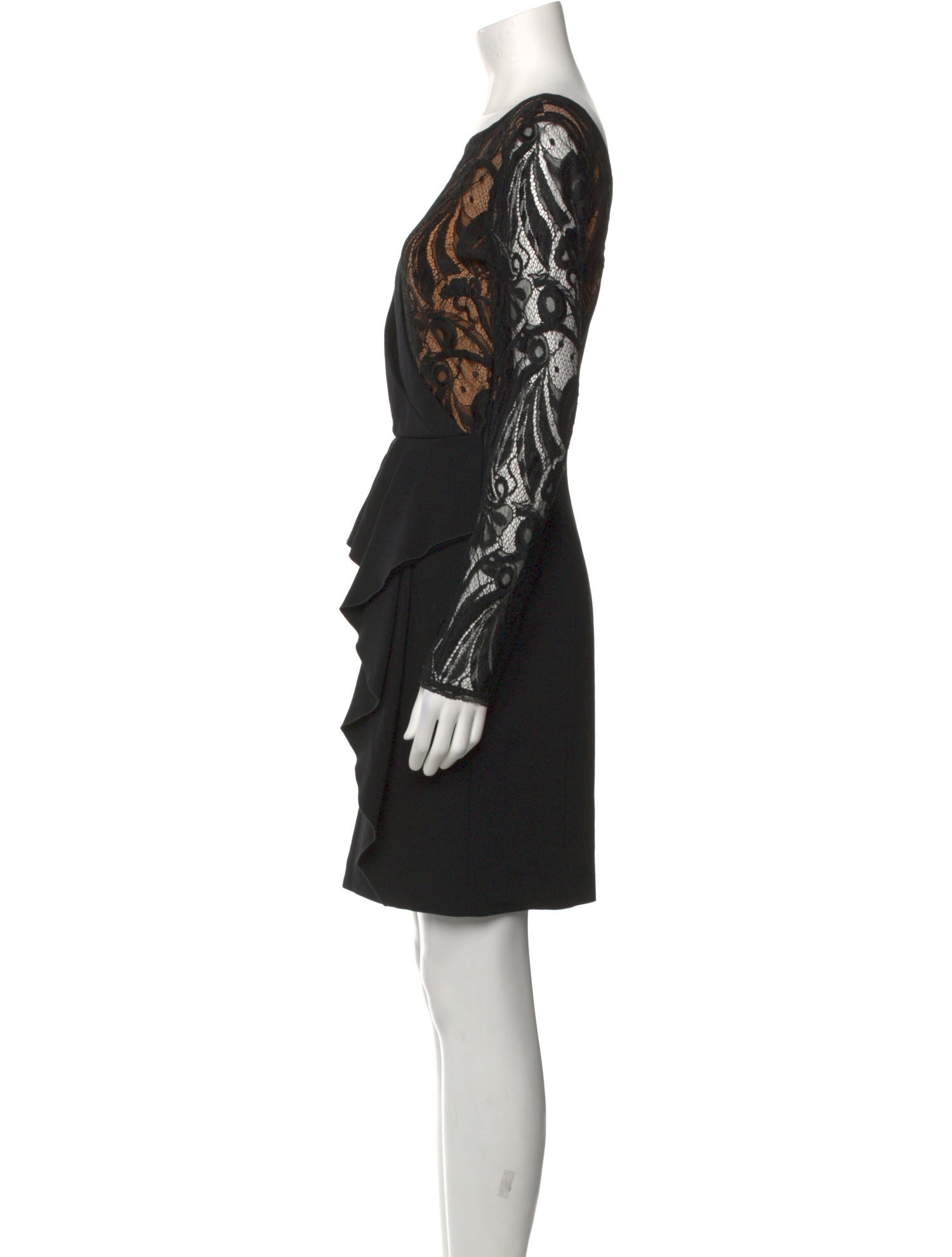 Emilio Pucci Lace Pattern Mini Dress