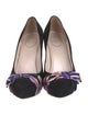 Emilio Pucci Suede Printed Pumps
