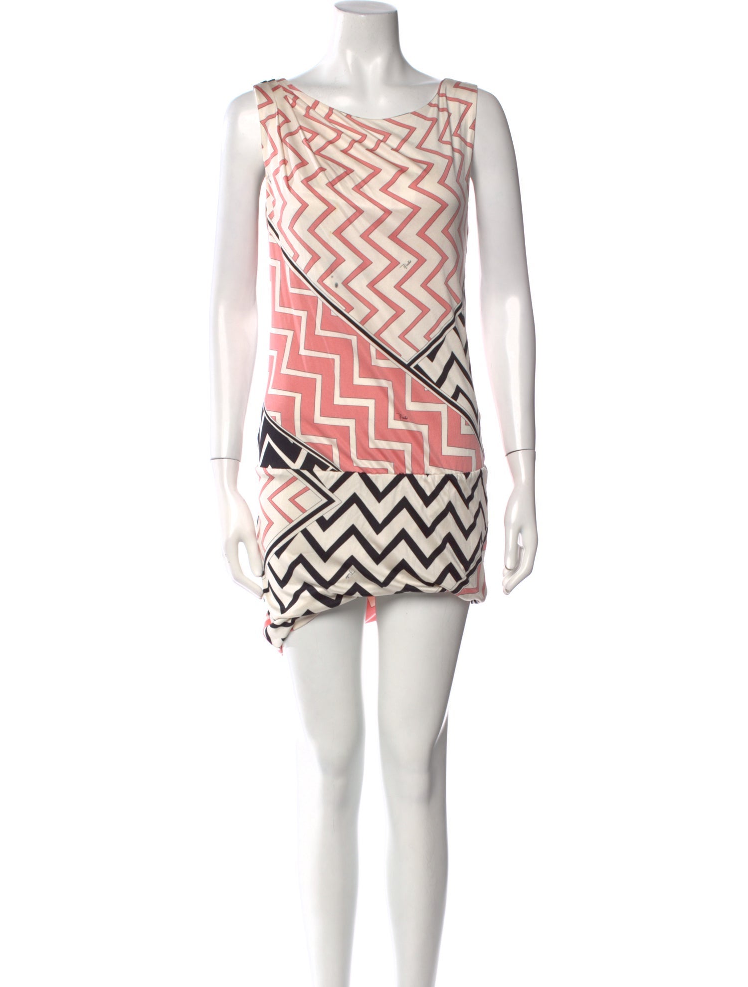 Emilio Pucci Silk Knee-Length Dress