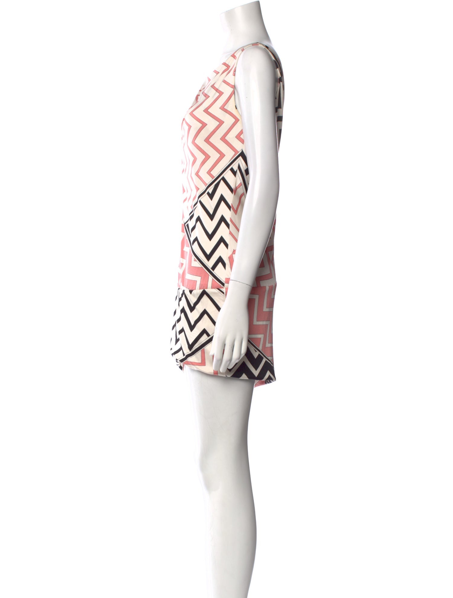 Emilio Pucci Silk Knee-Length Dress