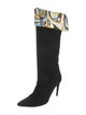 Emilio Pucci Suede Printed Boots