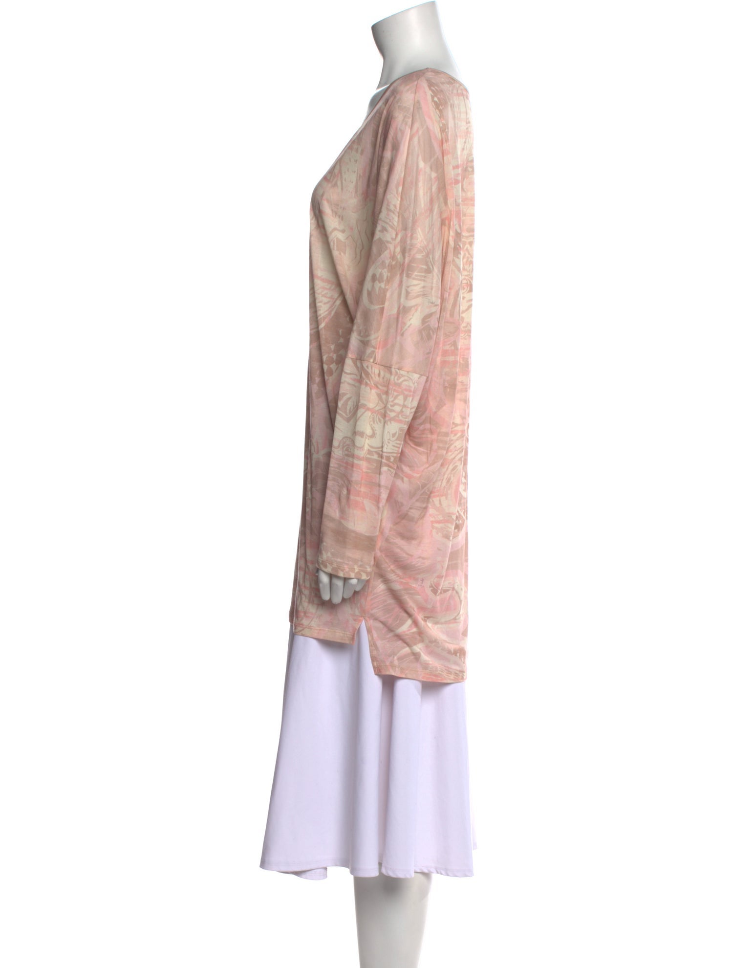 Emilio Pucci Printed V-Neck Tunic