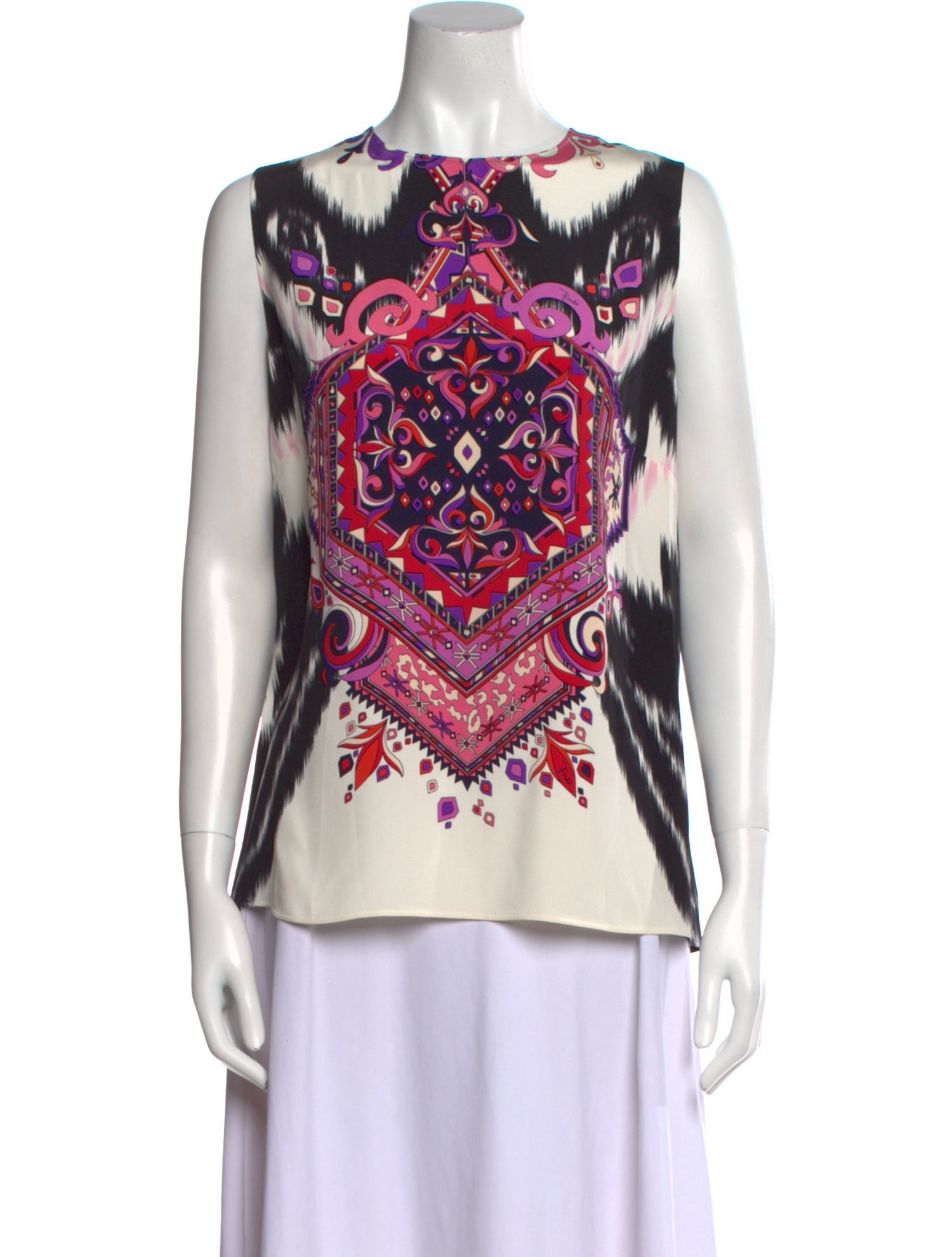 Emilio Pucci Silk Printed Top