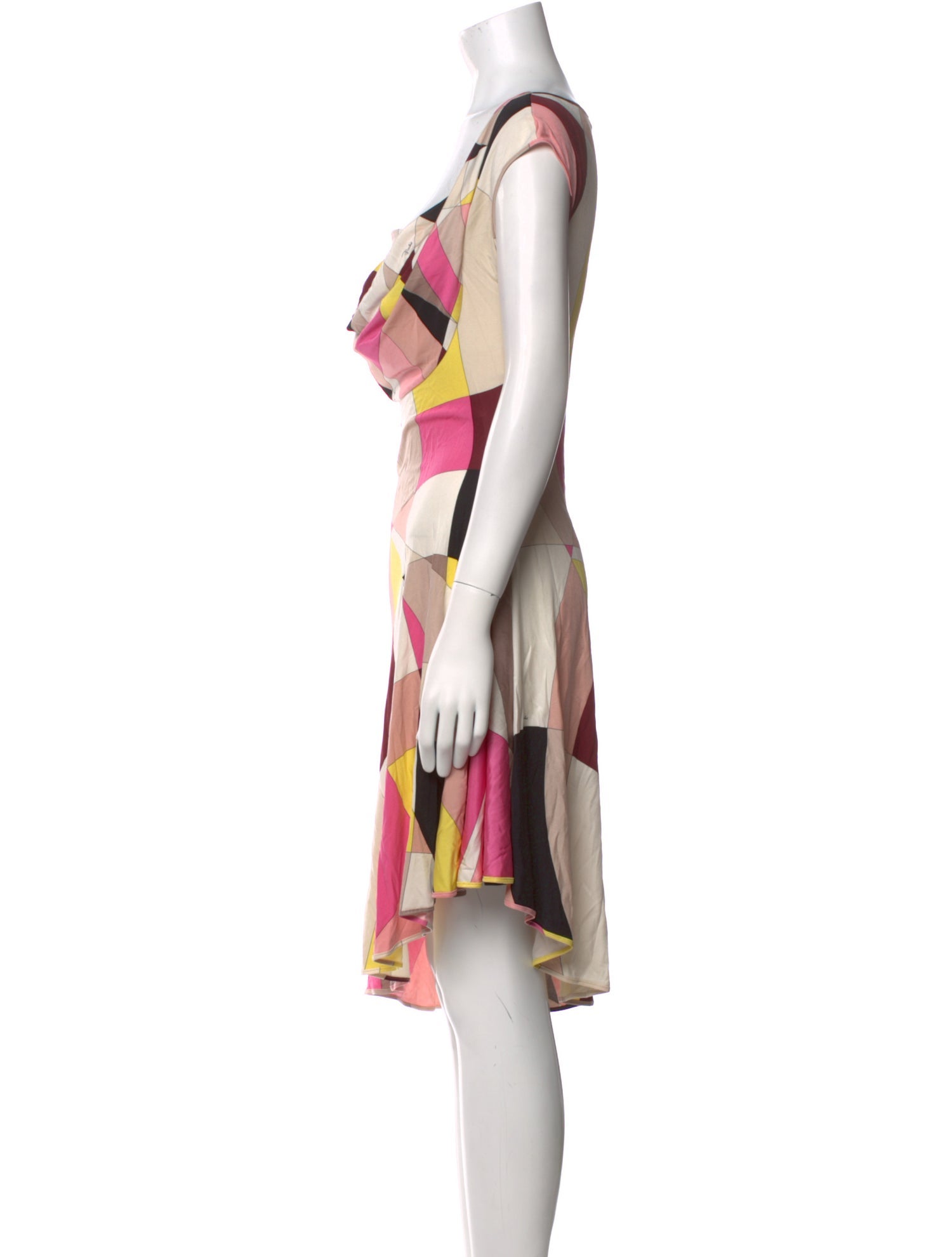 Emilio Pucci Silk Knee-Length Dress
