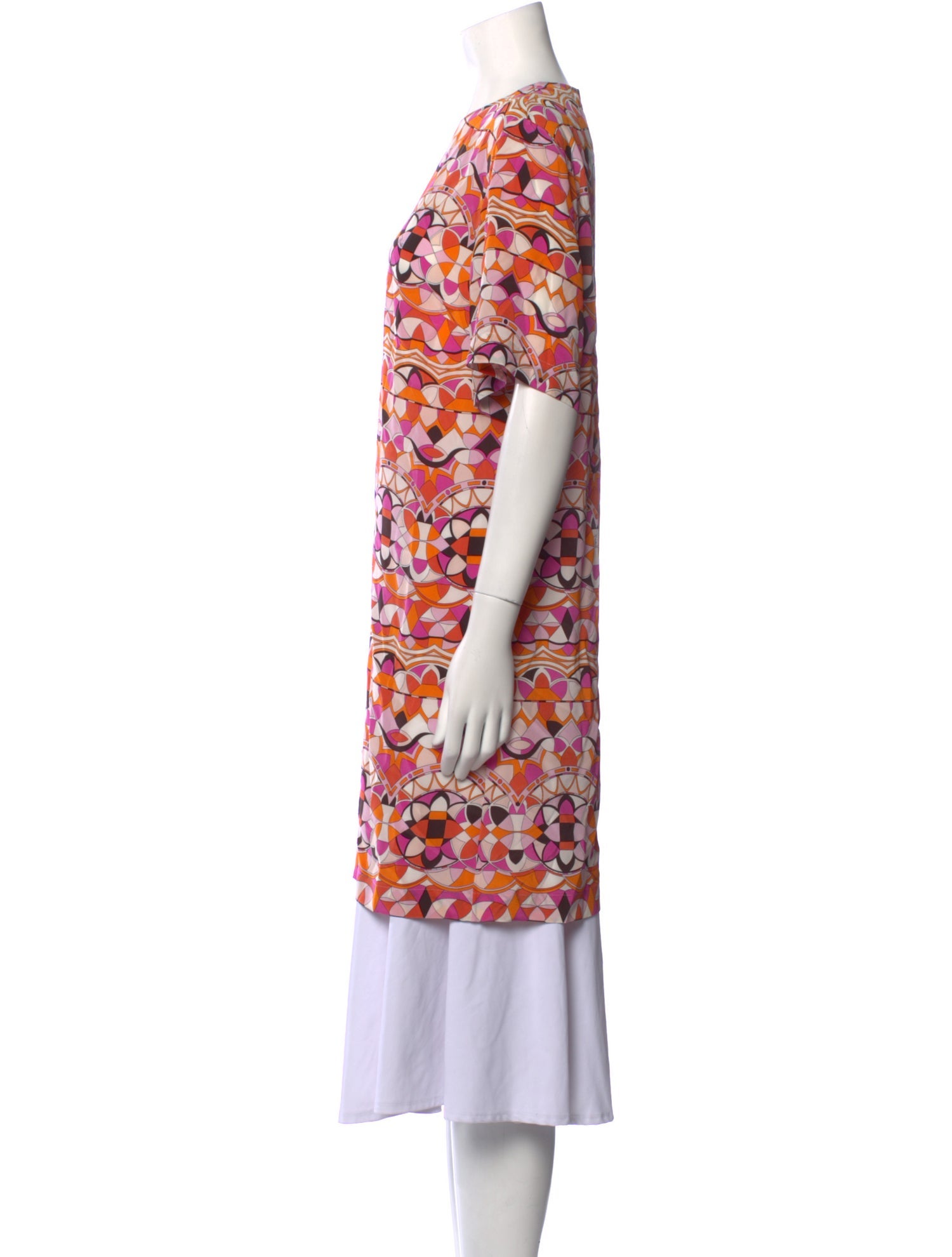 Emilio Pucci Silk Printed Tunic