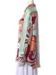 Emilio Pucci Silk Printed Button-Up Top