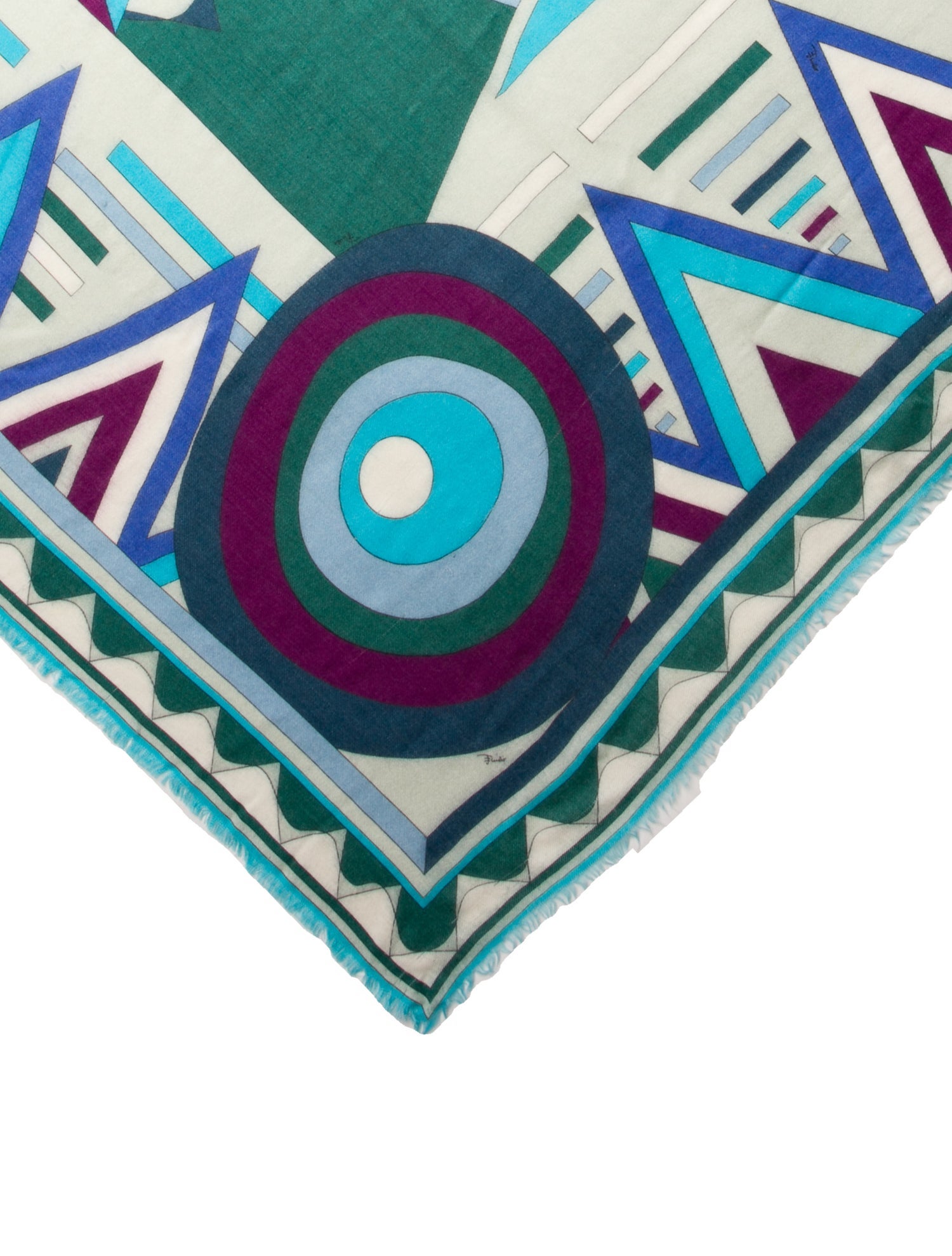 Emilio Pucci Silk Printed Scarf
