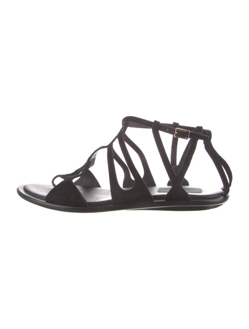 Emilio Pucci Suede Gladiator Sandals