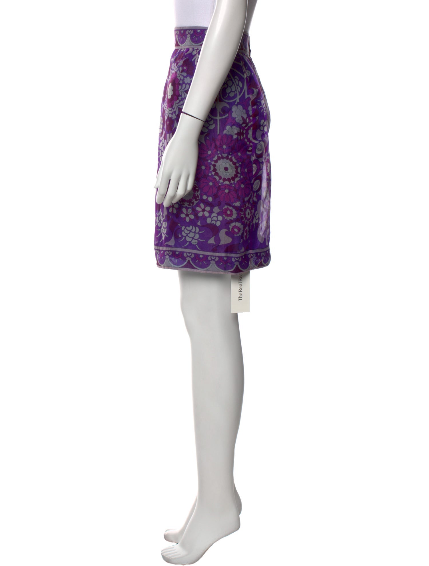 Emilio Pucci Printed Knee-Length Skirt
