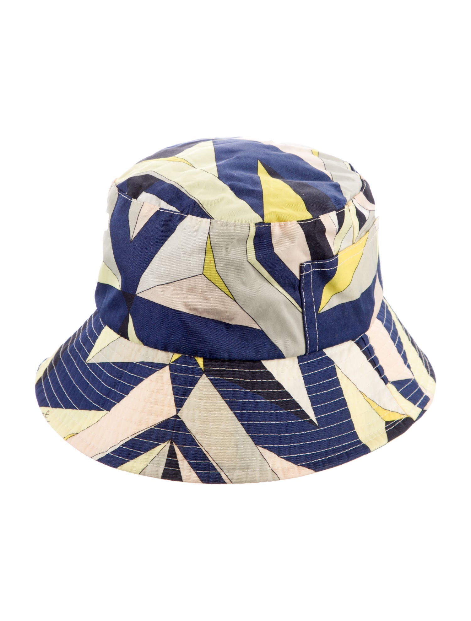 Gucci Embroidered Patch Bucket Hat - Black Hats, Accessories
