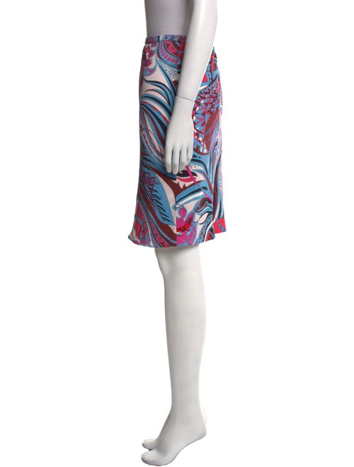 Emilio Pucci Printed Knee-Length Skirt