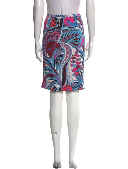 Emilio Pucci Printed Knee-Length Skirt