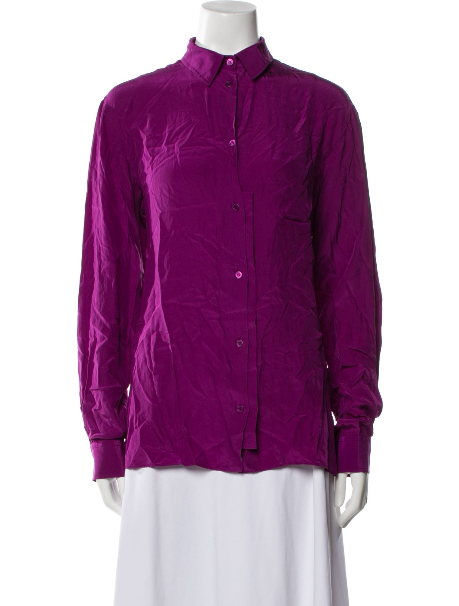 Emilio Pucci Long Sleeve Button-Up Top