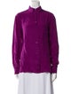 Emilio Pucci Long Sleeve Button-Up Top