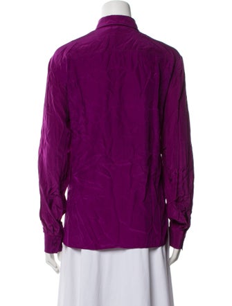 Emilio Pucci Long Sleeve Button-Up Top