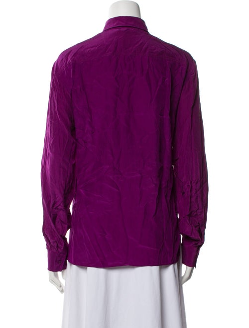 Emilio Pucci Long Sleeve Button-Up Top