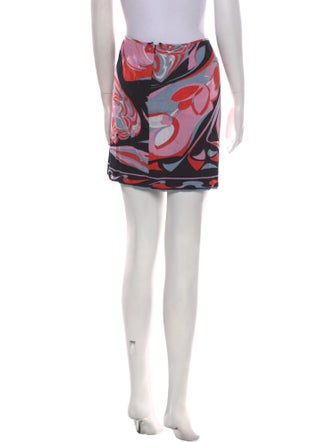 Emilio Pucci Printed Mini Skirt