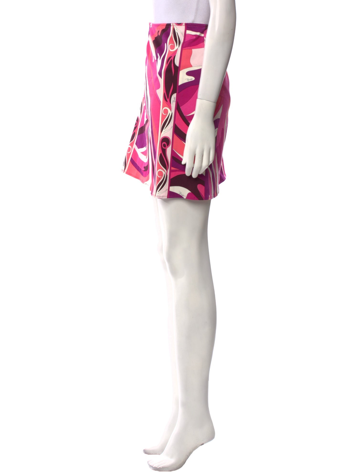 Emilio Pucci Printed Mini Skirt