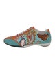 Emilio Pucci Canvas Printed Sneakers