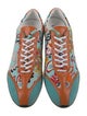 Emilio Pucci Canvas Printed Sneakers