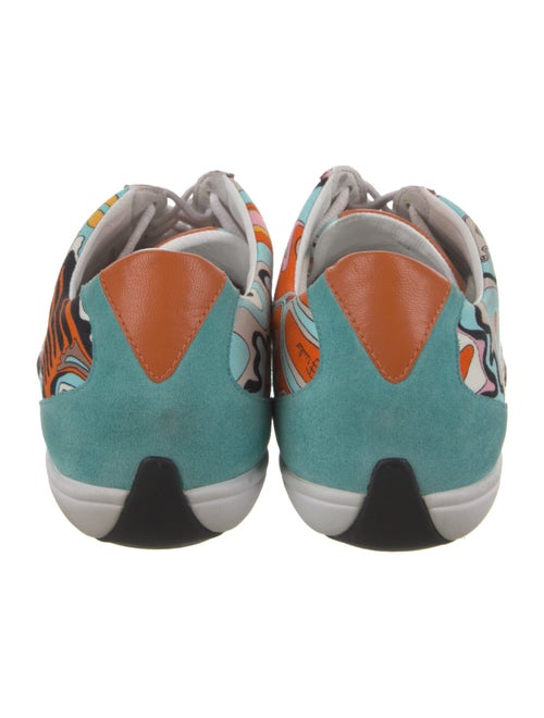 Emilio Pucci Canvas Printed Sneakers