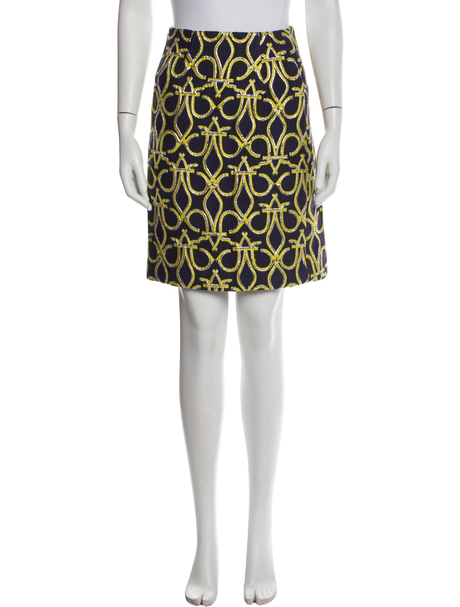 Emilio Pucci Printed Knee-Length Skirt