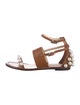 Emilio Pucci Leather Sandals