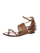 Emilio Pucci Leather Sandals