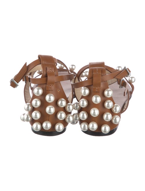 Emilio Pucci Leather Sandals