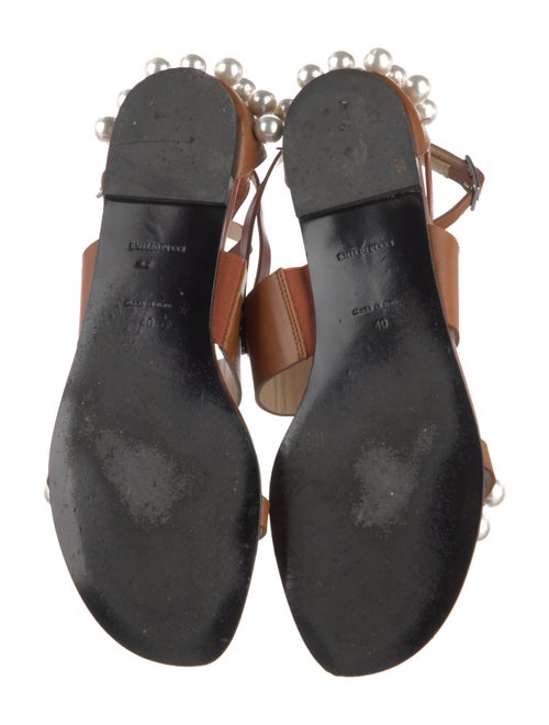 Emilio Pucci Leather Sandals