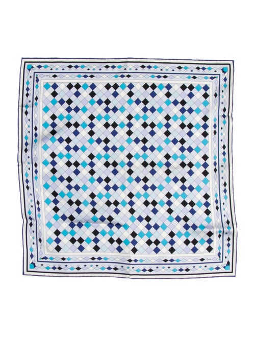 Emilio Pucci Pattern Print Pocket Sqaure