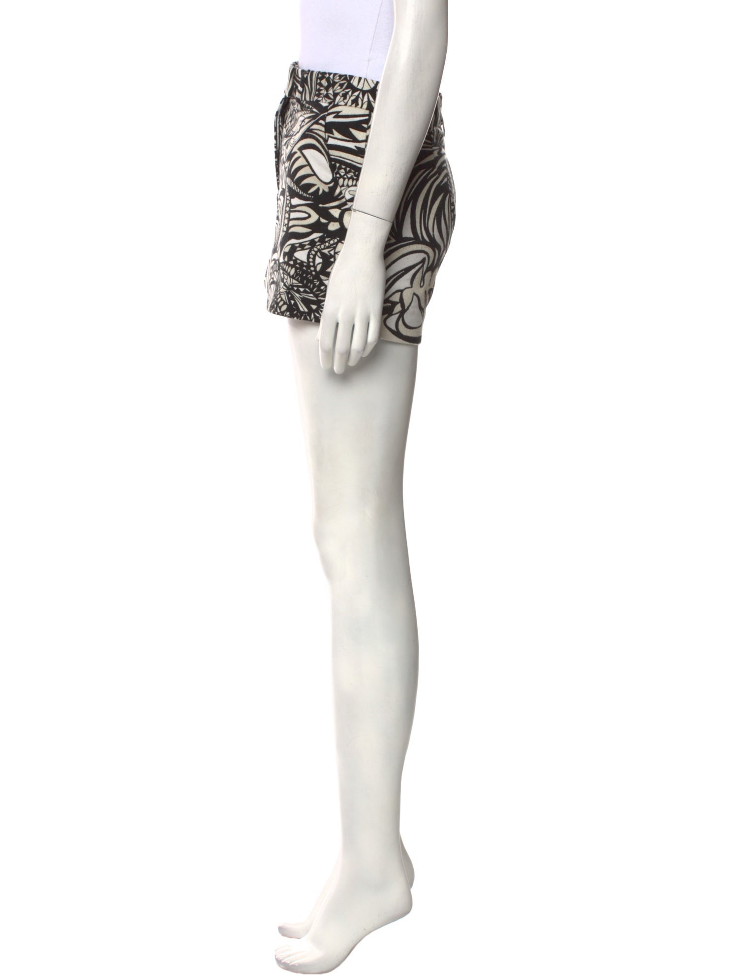 Emilio Pucci Printed Mini Shorts