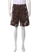 Emilio Pucci Graphic Print Jogger Shorts