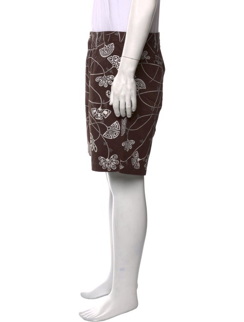 Emilio Pucci Graphic Print Jogger Shorts