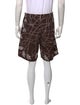 Emilio Pucci Graphic Print Jogger Shorts