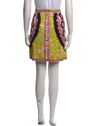 Emilio Pucci Printed Mini Skirt