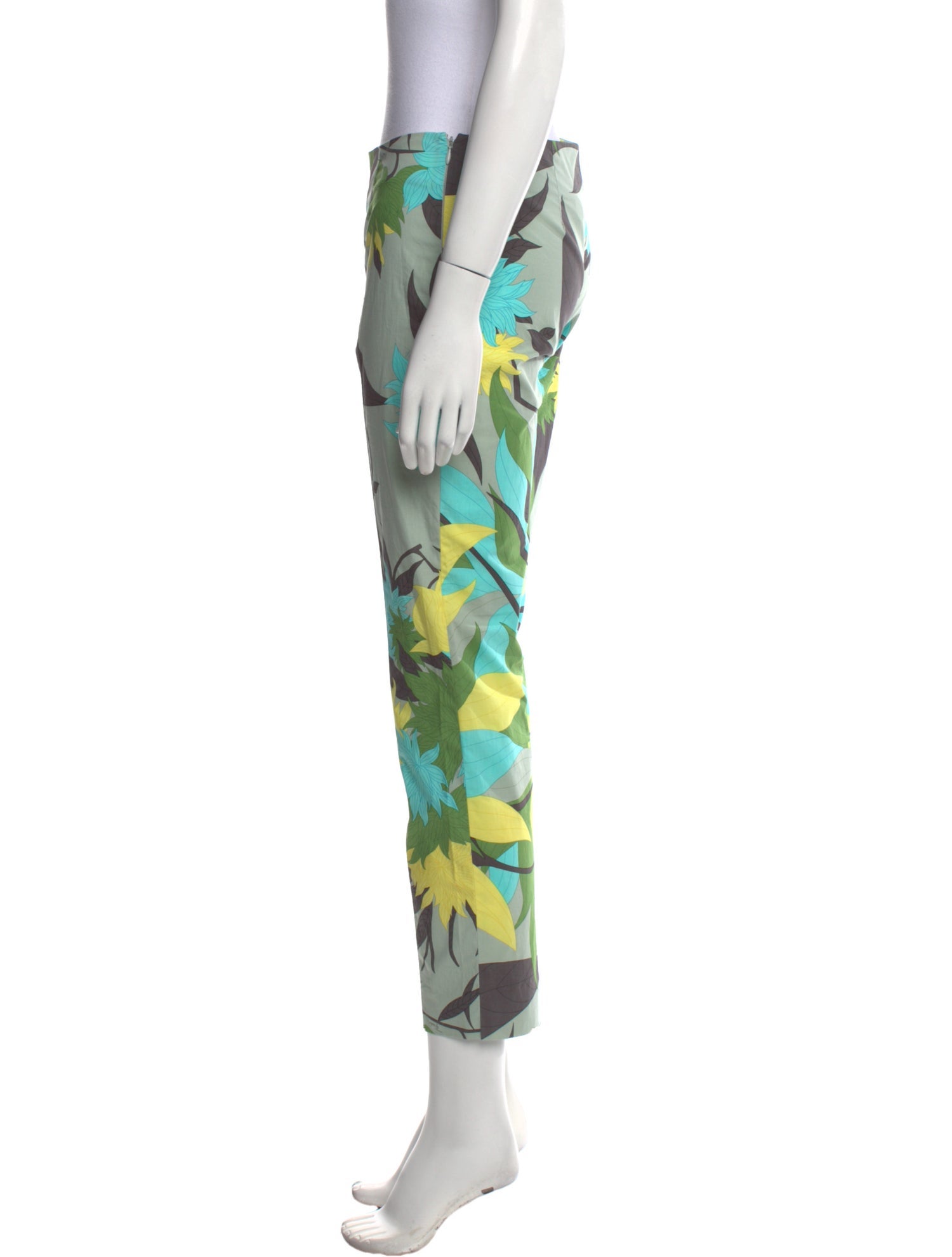 Emilio Pucci Printed Straight Leg Pants