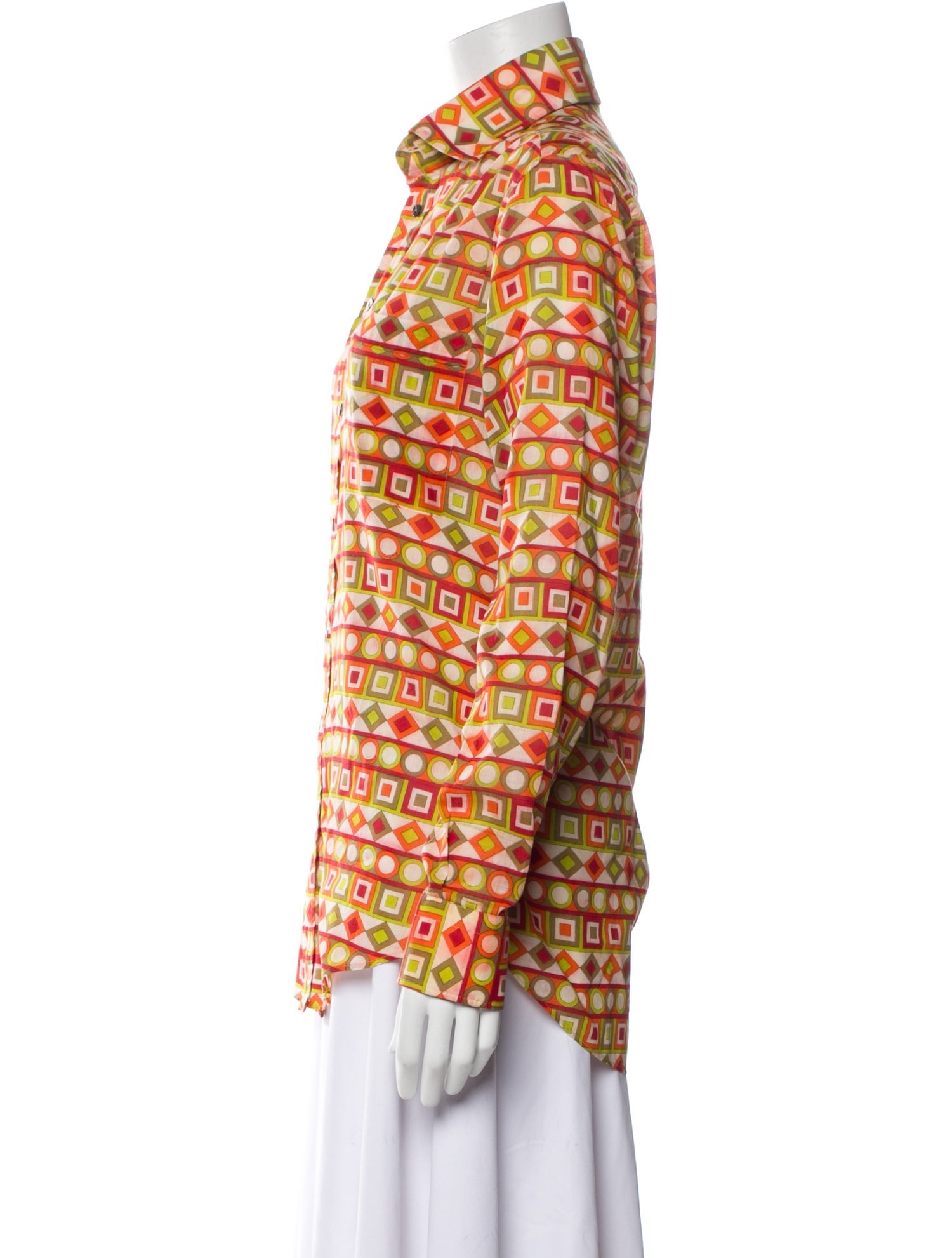 Emilio Pucci Vintage 1960's Button-Up Top