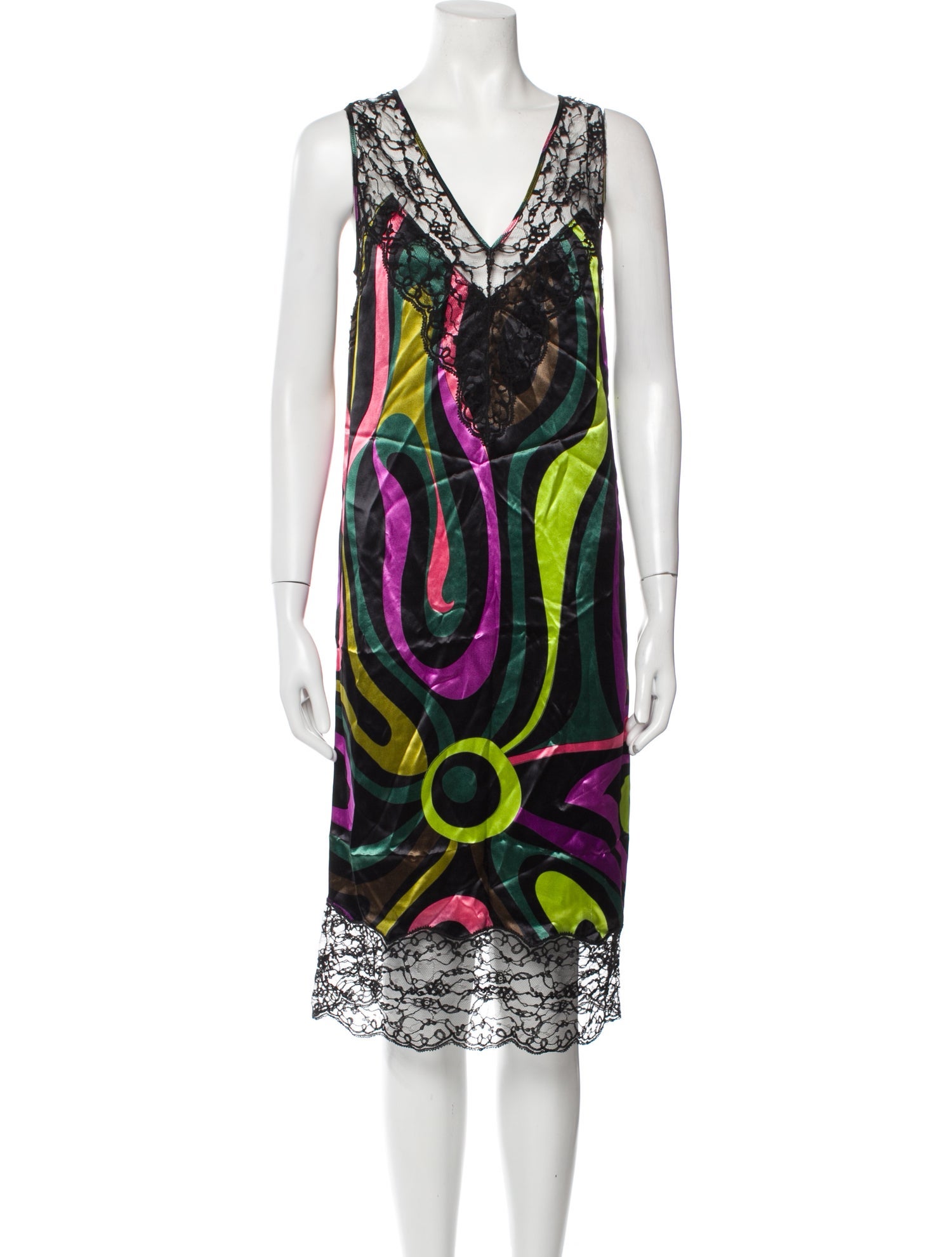 Emilio Pucci Printed Knee-Length Dress