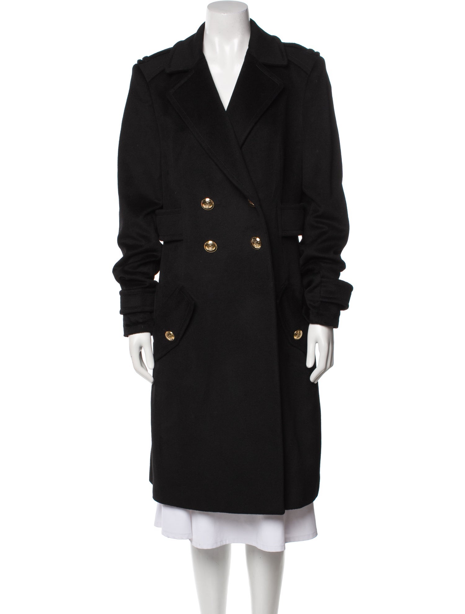 Emilio Pucci Virgin Wool Trench Coat
