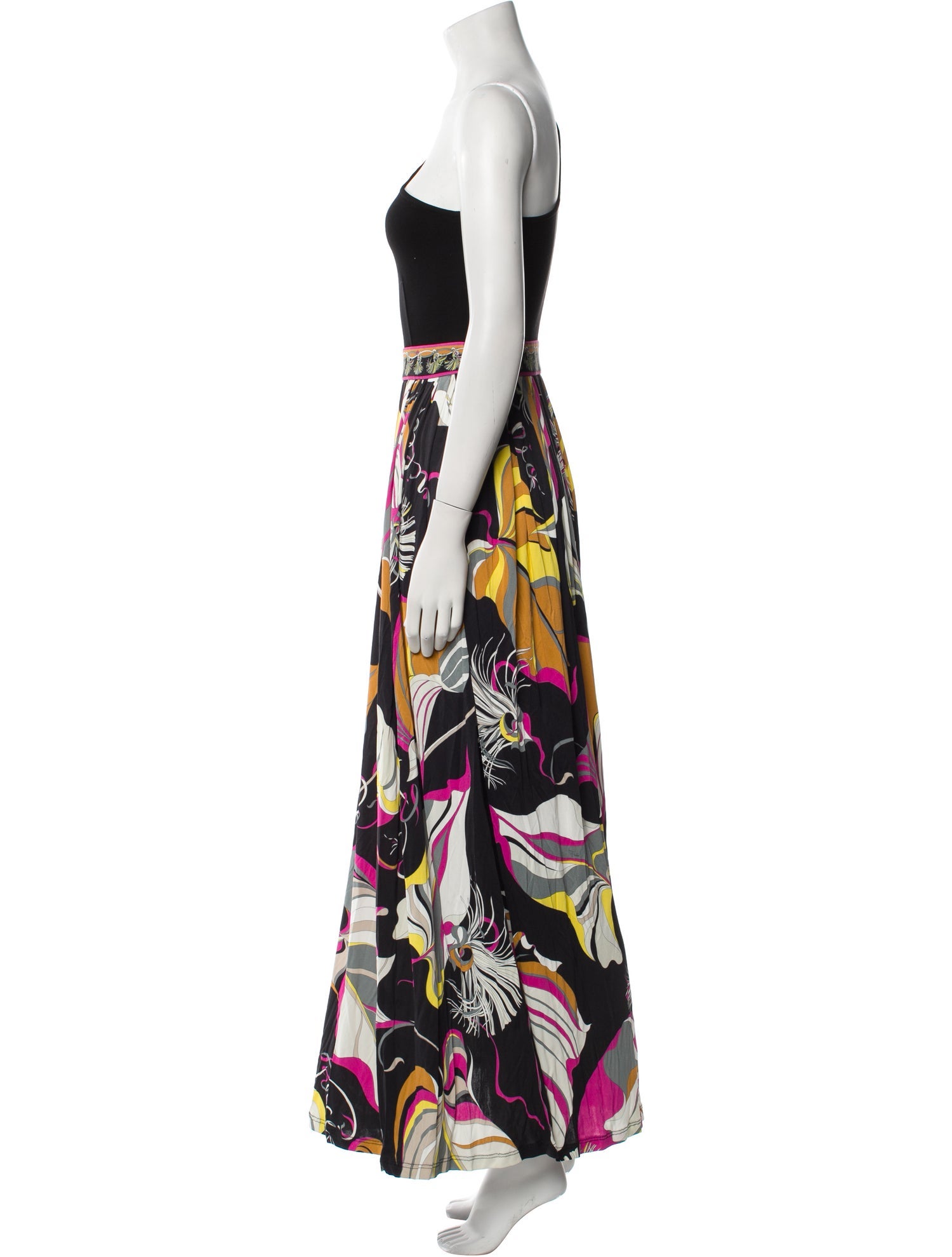 Emilio Pucci Printed Long Dress