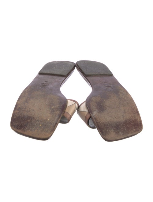 Emilio Pucci Satin Printed Slides