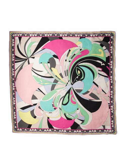 Emilio Pucci Silk Printed Scarf