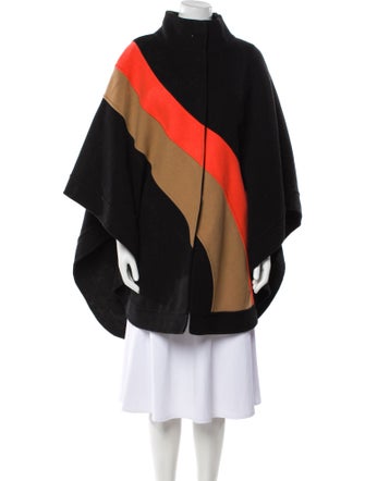 Emilio Pucci Virgin Wool Striped Coat